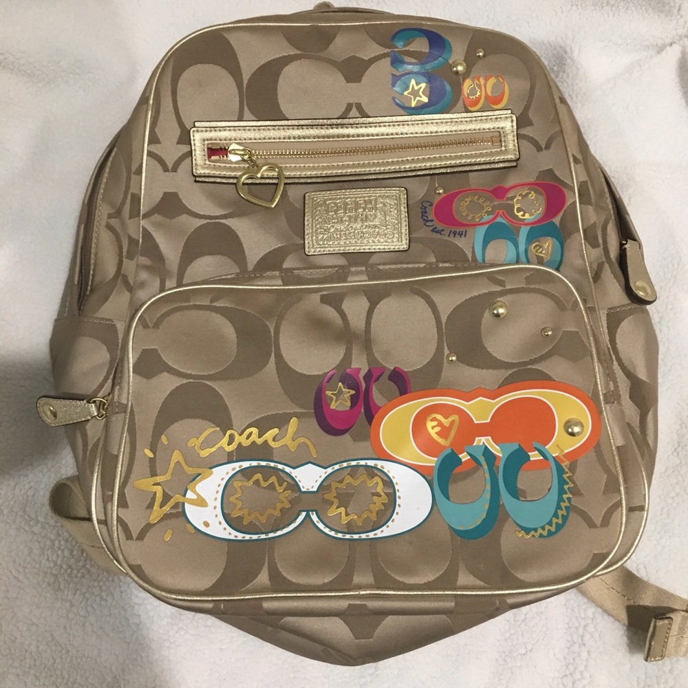 Coach Back Pack - image 1